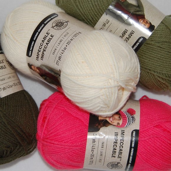 Mixed Lot of 4, 18 oz, Impeccable Yarn, #4 Worsted - Picture 5 of 7